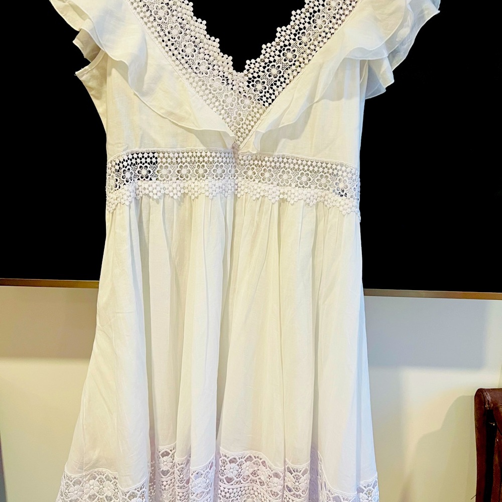 White dress